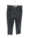 Madewell Size 26 Grey Cotton Wide Leg Raw Hem Straight Jeans Grey / 26