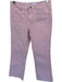 Zara Size 4 Pink Front Pocket Raw Hem Straight Leg Jeans Pink / 4