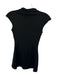 Peppermayo Size 2 Black Cut Outs High Neck Mini Cap Sleeve Dress Black / 2