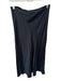 Stockholm Atelier Size S Black Viscose Maxi Side Zip Skirt Black / S