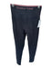 Outdoor Voices Size S Black Nylon Blend Ribbed High Waist Athletic Leggings Black / S