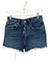 Citizens of Humanity Size 26 Med Dark Wash Cotton High Waist Button Fly Shorts Med Dark Wash / 26