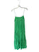 MNG Size 4 Green Cotton Spaghetti Strap Empire Waist Maxi Dress Green / 4