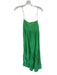 MNG Size 4 Green Cotton Spaghetti Strap Empire Waist Maxi Dress Green / 4