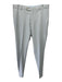 Peter Millar Size Est 35 Light Beige Polyester Solid Zip Fly Men's Pants Light Beige / Est 35
