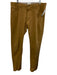 Peter Millar Size 36 Dark Tan Cotton Blend Solid Khaki Men's Pants Dark Tan / 36