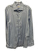 Stenstroms Size 16.5 Blue & White Cotton Plaid Button Up Men's Long Sleeve Shirt Blue & White / 16.5