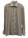 Eton Size 15.5 White & Multi Cotton Grid Button Up Miltered Long Sleeve Shirt White & Multi / 15.5