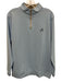 Peter Millar Size XL Blue Synthetic Solid Athletic Quarter Zip Long Sleeve Shirt Blue / XL