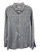 Peter Millar Size L White & Multi Synthetic Plaid Button up Long Sleeve Shirt White & Multi / L
