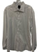 Hickey Freeman Size 16.5 White Cotton Blend Solid Button up Long Sleeve Shirt White / 16.5