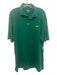 Masters Tech Size L Green Synthetic Solid Athletic Polo Men's Short Sleeve Green / L