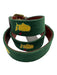 Smathers & Branson Green Canvas Masters Logo Men's Belt Green