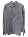 Ralph Lauren Size L Purple & White Cotton Plaid Button Down Long Sleeve Shirt Purple & White / L