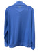 Peter Millar Size L Blue Polyester Solid Quarter Zip Men's Jacket Blue / L