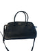 Kate Spade Black Pebble Leather Top Handles Detachable Strap Zip Close Bag Black / M