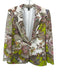 Basler Size S White, Beige, Green & Multi Polyester Blend Floral Paisley Jacket White, Beige, Green & Multi / S