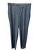 Zanella AS IS Size Est 32 Gray Solid Zip Fly Men's Pants Gray / Est 32