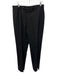 Zegna AS IS Black Wool Solid 3 button Men's Suit Black / 42R