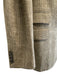 Boglioli Tan Wool Blend Plaid 3 button Men's Suit Tan / 42R