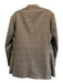 Boglioli Tan Wool Blend Plaid 3 button Men's Suit Tan / 42R
