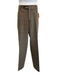 Boglioli Tan Wool Blend Plaid 3 button Men's Suit Tan / 42R
