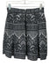 Maje Size 2 Black & White Missing Fabric Tag Lace Overlay Pleated Back Zip Skirt Black & White / 2