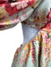 Zimmermann Size 0P Mint Green & Multi Linen Flora & Fauna Bird Print Dress Mint Green & Multi / 0P
