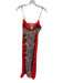 Intimately Free People Size S Orange Multi Viscose Floral Abstract Dress Orange Multi / S