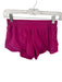 Lululemon Size 6 Magenta Polyester Blend Lining Detail Side Zip Shorts Magenta / 6