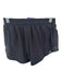 Lululemon Size 4 Black Polyester Blend Lining Detail Side Zip Sinch Waist Shorts Black / 4