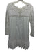 Loveshackfancy Size XL White Cotton Long Sleeve Lace design Buttons Dress White / XL