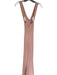 Nookie Size S Peach crisscross back Zipper Maxi Gown Peach / S