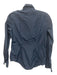 Ann Mashburn Size S Navy Cotton Collar Button Down pocket Long Sleeve Top Navy / S