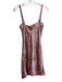 Oh Polly Size 4 Pink Polyester Scoop Neck Sleeveless Rhinestones Dress Pink / 4