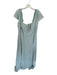 Azazie Size 18 Seafoam Polyester Maxi Padding Sweetheart Neckline Gown Seafoam / 18