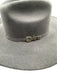 Bull Ranch Gray Wool Felted Buckle Cowboy Hat Gray / 58
