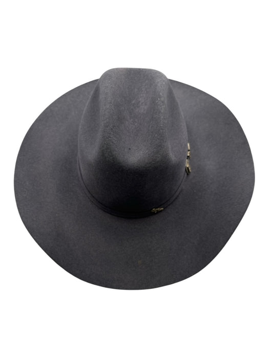 Bull Ranch Gray Wool Felted Buckle Cowboy Hat Gray / 58