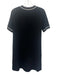 Rag & Bone Size S Black & White Triacetate Blend Short Sleeve T Shirt Dress Black & White / S