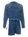 Paige Size 2 Medium Wash Cotton Blend Denim Long Sleeve Button Front Dress Medium Wash / 2