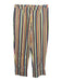 Hanna Andersson Size 6 Cream White & Multi Cotton Denim Striped Jeans Cream White & Multi / 6