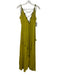 My Beachy Side Size S Chartereuse Green Viscose Blend Sleeveless Rope Dress Chartereuse Green / S