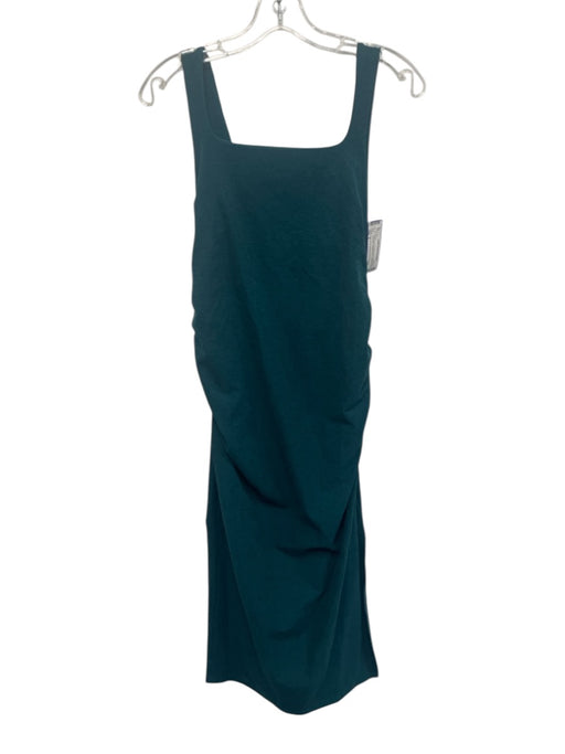 Beyond the Bump by Beyond Yoga Size S Teal Green Polyester Blend Heathered Dress Teal Green / S