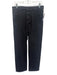 IKKS Size 38 Charcoal Black Cotton Blend Denim Studded Button Fly Jeans Charcoal Black / 38