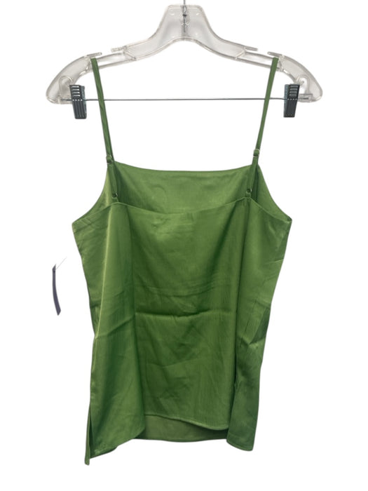 Needii Size S Green Tencel Textured Spaghetti Strap Elastic Waistband Pant Set Green / S