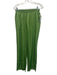 Needii Size S Green Tencel Textured Spaghetti Strap Elastic Waistband Pant Set Green / S