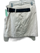 A.L.C. Size S / 6 Beige White & Black Cotton & Linen Wrap Belt Mini Skirt Beige White & Black / S / 6