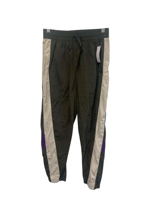 Outdoor Voices Size S Olive Green, Cream & Purple Nylon Pocketed Athletic Pants Olive Green, Cream & Purple / S