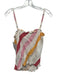 Ramy Brook Size XS White, red & orange Rayon Blend Metallic Thread Stripe Top White, red & orange / XS