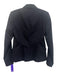 Theory Size 0 Midnight blue Wool Blend Tonal Grid Flap Pocket One Button Jacket Midnight blue / 0